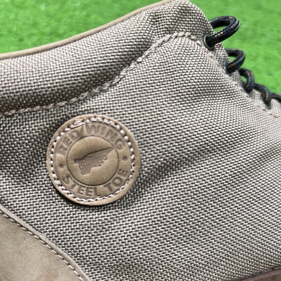 Red Wing Steel Toe Boots Women\'s‎ Size 8.5 B Canvas Chukka Work Boots main image 12